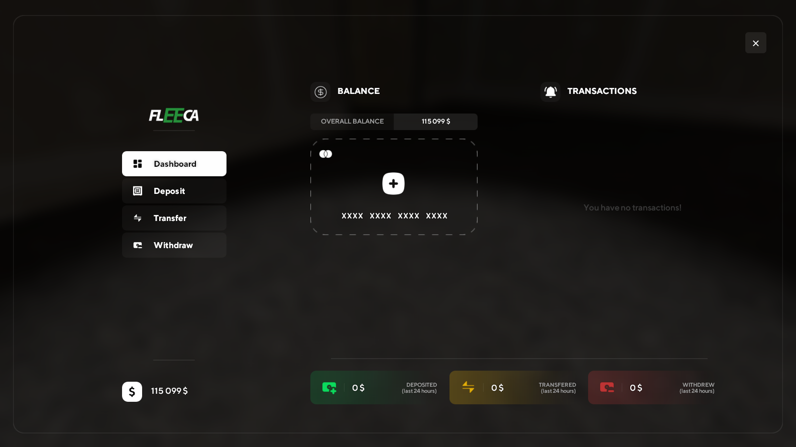 FLEECA \\ BANK SYSTEM