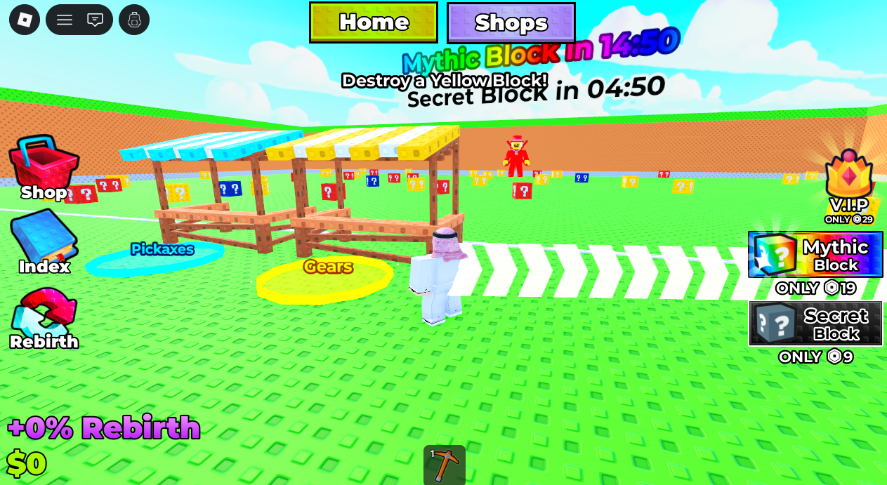 Break a Lucky Block