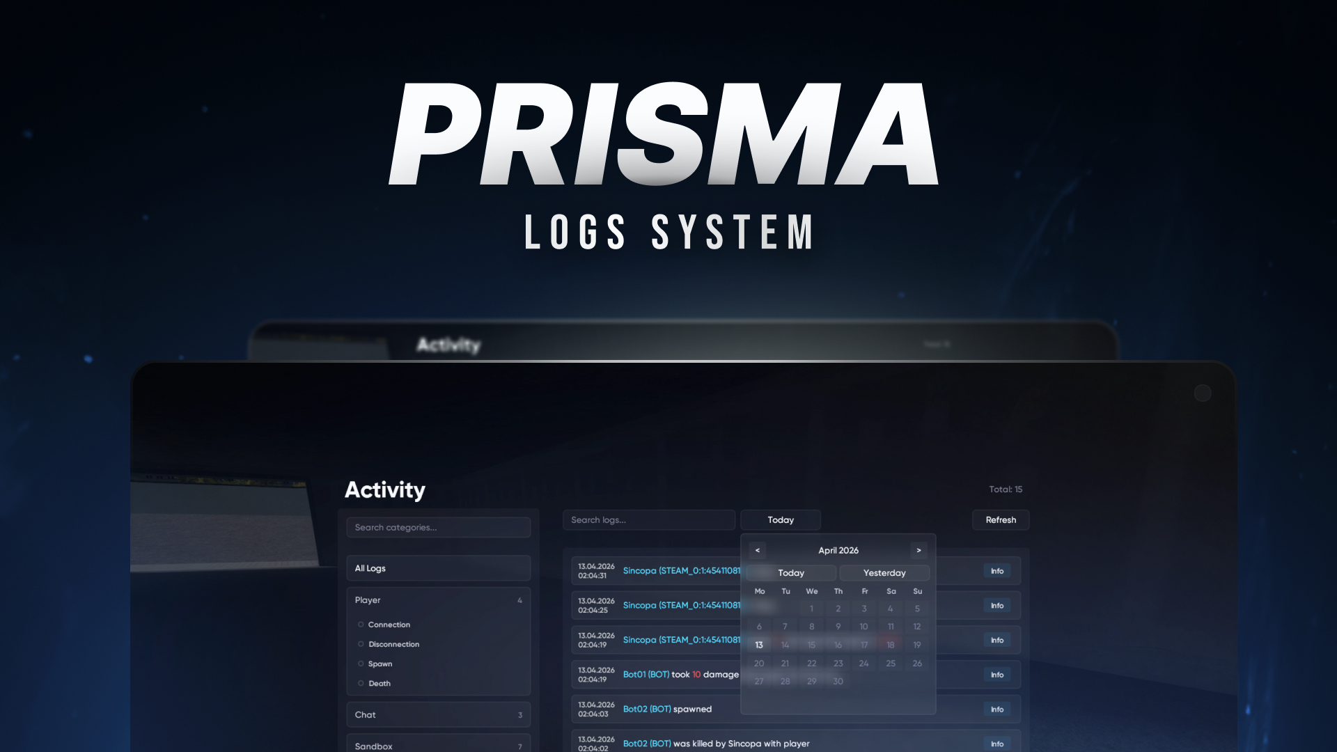 Prisma Logs