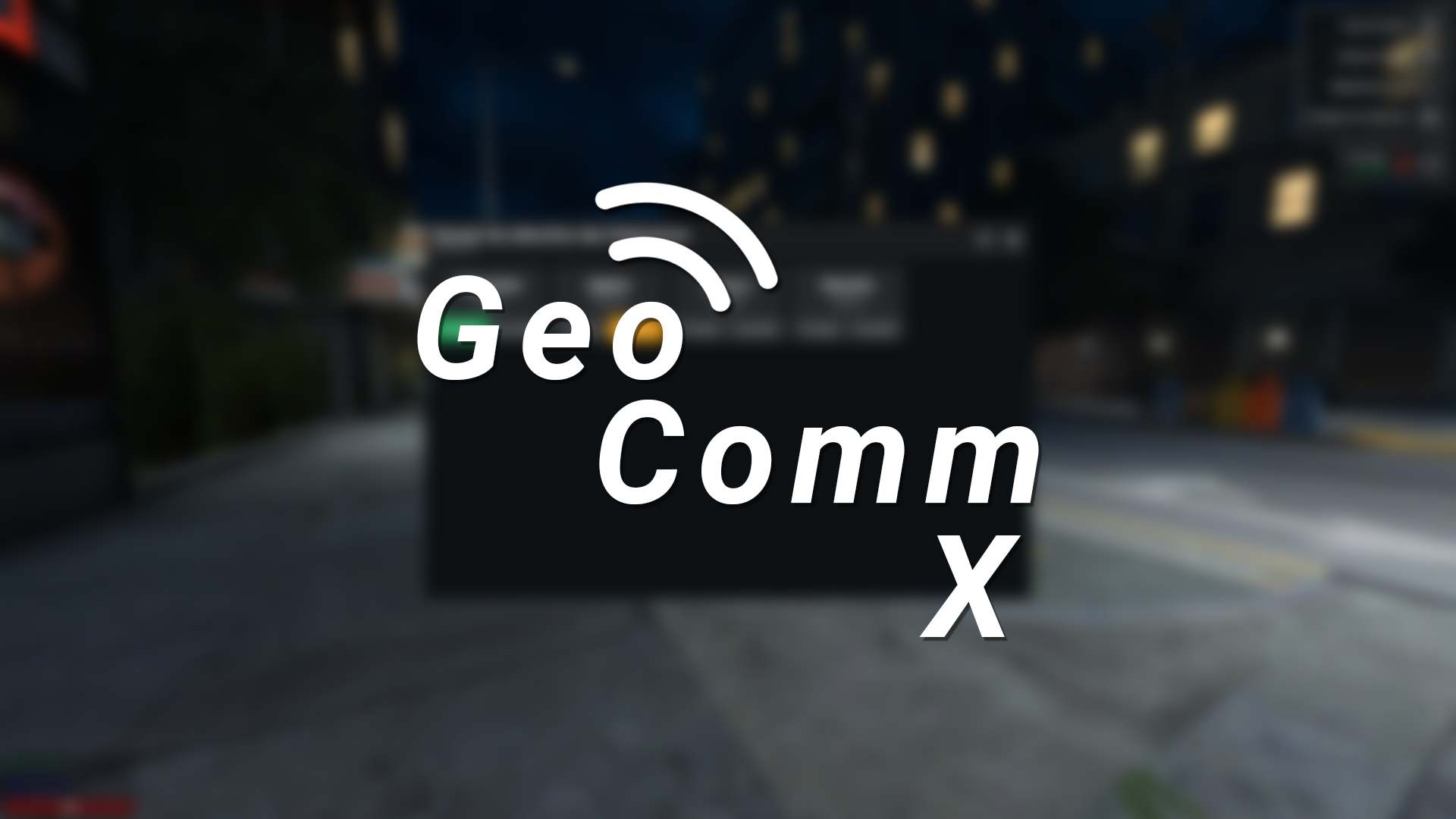 GeoCommX