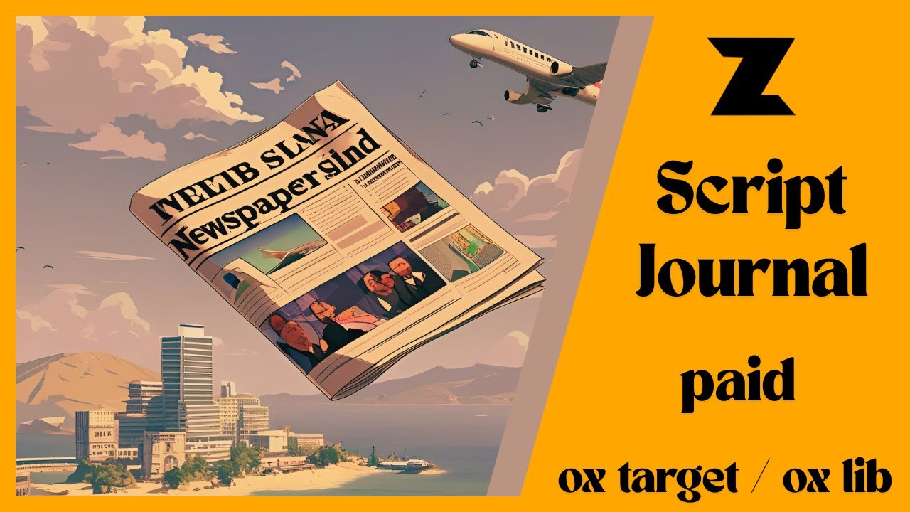 Script Journal RP | FIVEM | OX & NUI